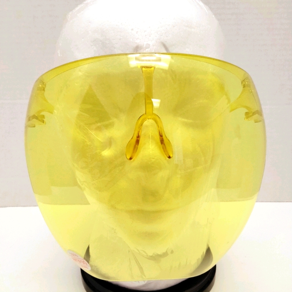 Yellow Full Face Visor Goggle Sunglasses